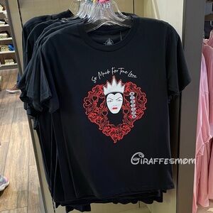 Disney Parks Villain Evil Queen so Much For True Love Graphic T-Shirt New